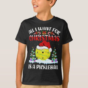 Camiseta Gracioso Santa Hat Todo Lo Que Quiero De Los Navid