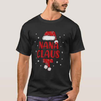 Camiseta Gracioso Santa Nana Claus Navidades Regalos famili