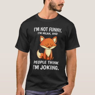 Camiseta Gracioso sarcasmo en el chiste de Karma Fuchs rega