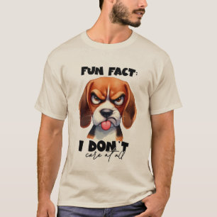 Camiseta Gracioso sarcasmo para el cuidado del perro arte d