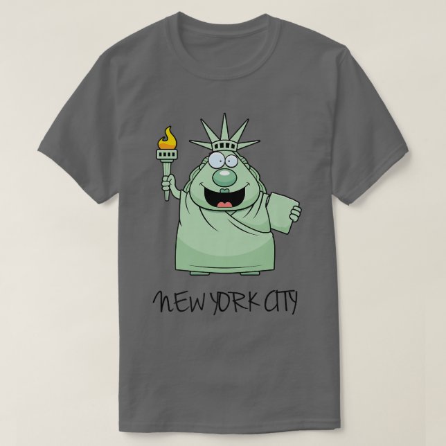 Camiseta Gracioso Sarcástico Estados Unidos Nueva York Esta (Diseño del anverso)