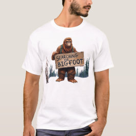 Camiseta Gracioso Sasquatch De Pie Grande En El Bosque
