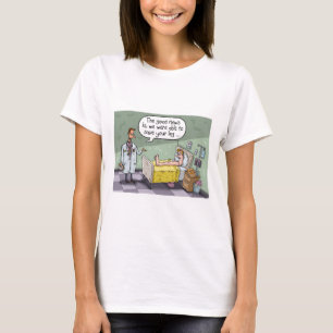 Camiseta Gracioso SAVE el regalo de la pierna para el profe