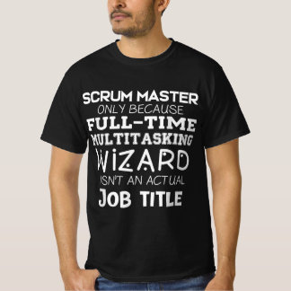 Camiseta Gracioso Scrum Master Gift Agile Development Team