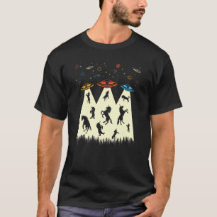 Camiseta Gracioso secuestro de extranjeros de origen retro 