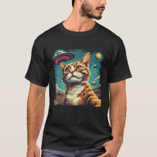Camiseta Gracioso Selfie de gato con gato de mamá de los OV