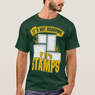 Camiseta Gracioso Sello de Posta Recolectando regalo de col