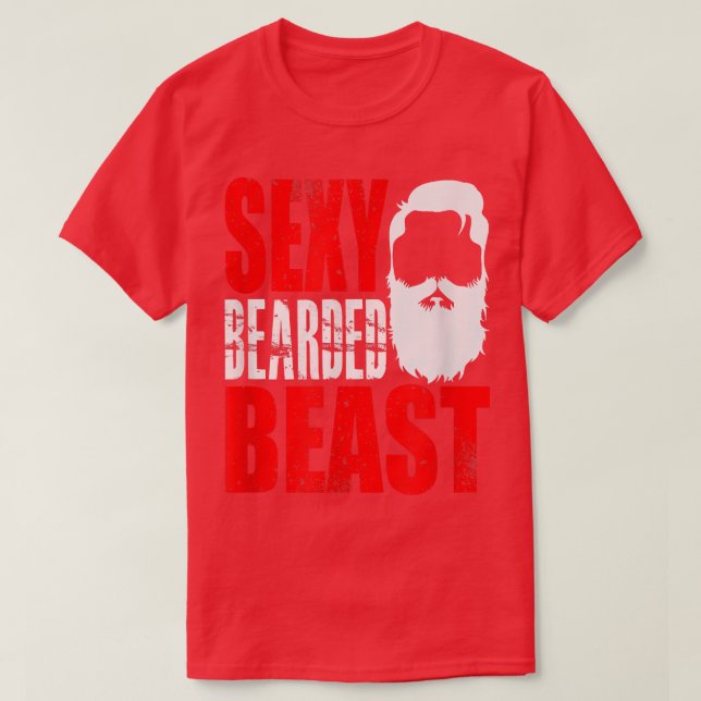 Camiseta Gracioso Sey Bearded Bearded Bearded Bearded Beard (Diseño del anverso)
