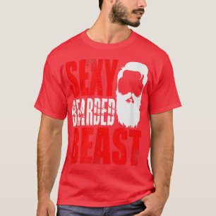 Camiseta Gracioso Sey Bearded Bearded Bearded Bearded Beard