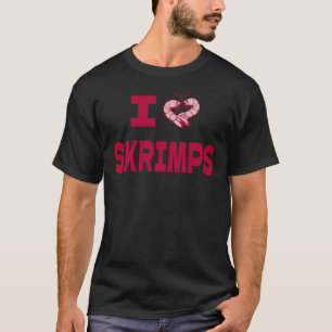 Camiseta Gracioso Shrimp Lover Me Encantan Las Camaradas