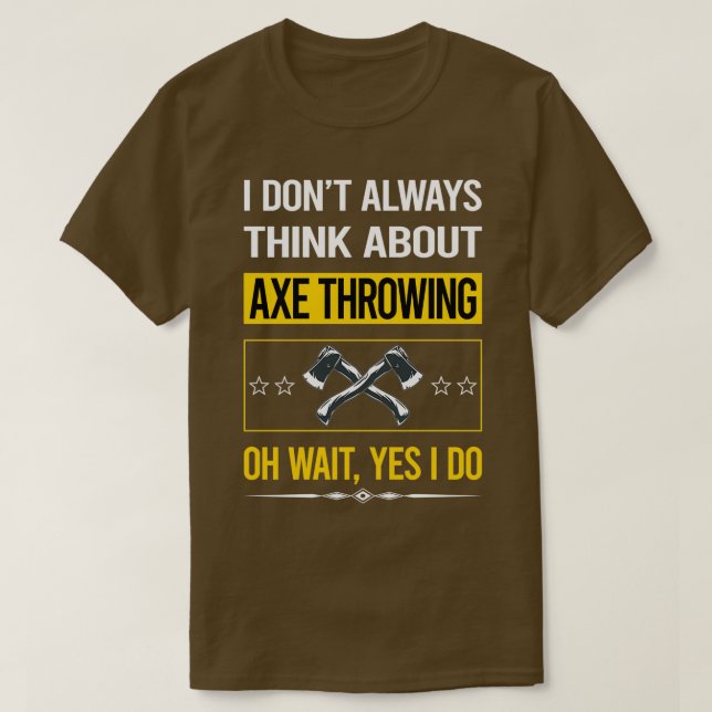 Camiseta Gracioso Sí Lo Hago Al Arrojar TShirt Clásico (Diseño del anverso)