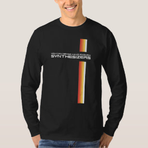 Camiseta Gracioso sintetizador retro sintetizador sintetiza