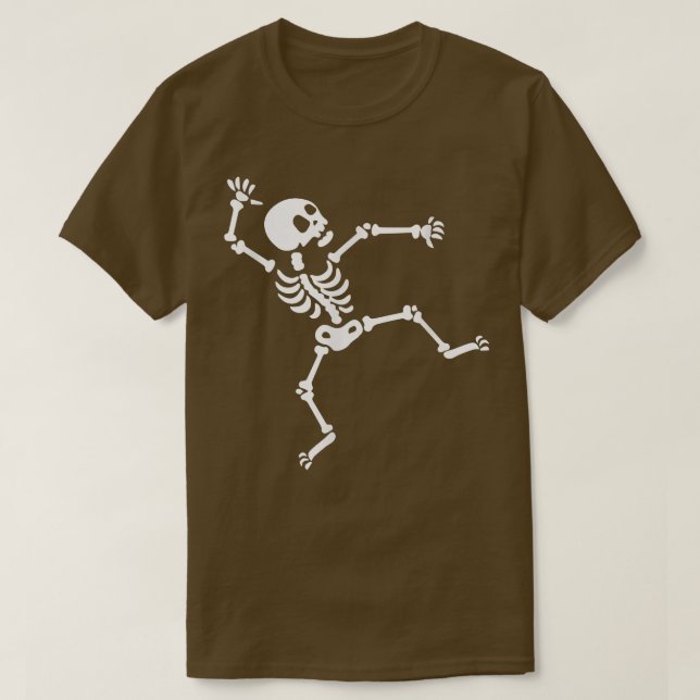 Camiseta Gracioso Skeleton Dancing Meme Halloween Spooky Gi (Diseño del anverso)