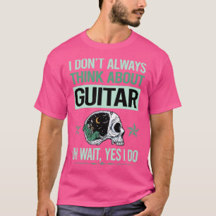 Camiseta Gracioso Skeleton Sí Hago Guitarismo De Guitarra
