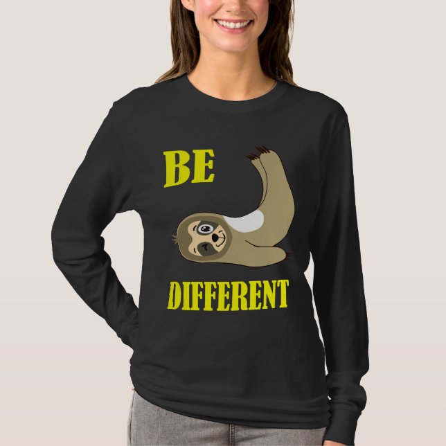 Camiseta Gracioso Sloth 27 (Anverso)