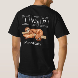 Camiseta Gracioso Sloth de Ciencia