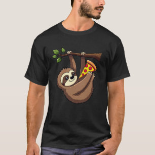 Camiseta Gracioso Sloth Pizza Tee - Sloth Lover Gift