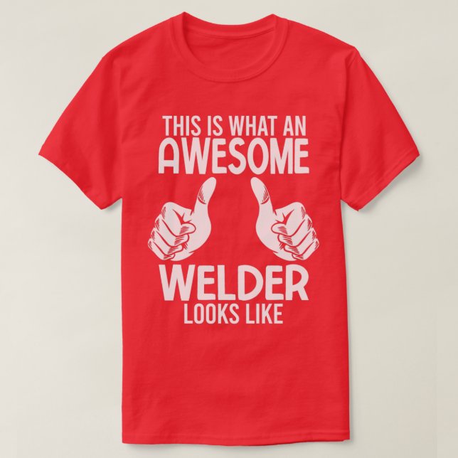 Camiseta Gracioso Soldado De Soldadura Esto Es Un Impresion (Diseño del anverso)