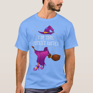 Camiseta Gracioso Soy La Bruja Más Cuidadosa Halloween 4540