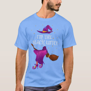 Camiseta Gracioso Soy La Bruja Negra Halloween 985