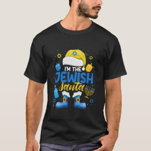Camiseta Gracioso soy los Navidades judíos de Santa Menorah