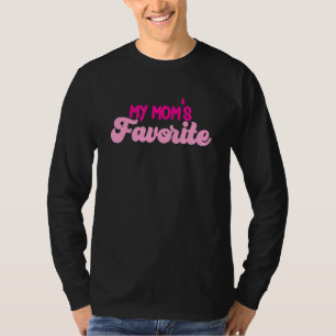 Camiseta Gracioso soy mamá Hija favorita de hijo
