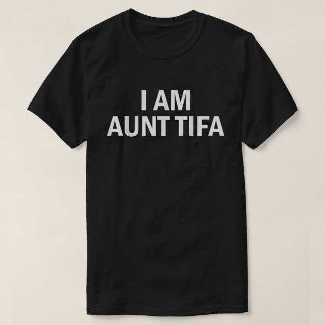 Camiseta Gracioso soy Tía Tifa Meme Político (Diseño del anverso)