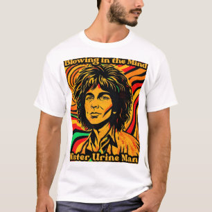 Camiseta Gracioso Sr. Urin Man T-Shirt Quirky Graphic Tee