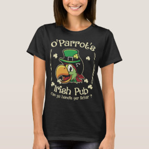 Camiseta Gracioso St Patricks Parrot Bird Irlandés