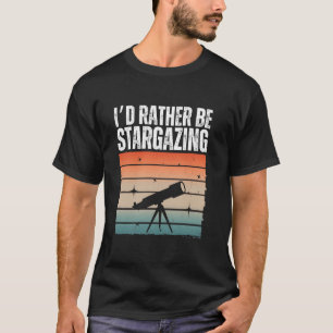 Camiseta Gracioso Stargazing Art Para Hombres Astro Astrono