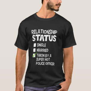 Camiseta Gracioso Su Relación Con El Oficial De Policía Sta