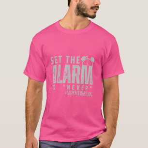 Camiseta Gracioso Summer Break Bye Bye Bye School Style Hel