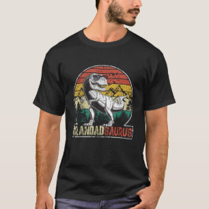 Camiseta Gracioso T Rex Dinosaur Grandad Saurus Familia Mat