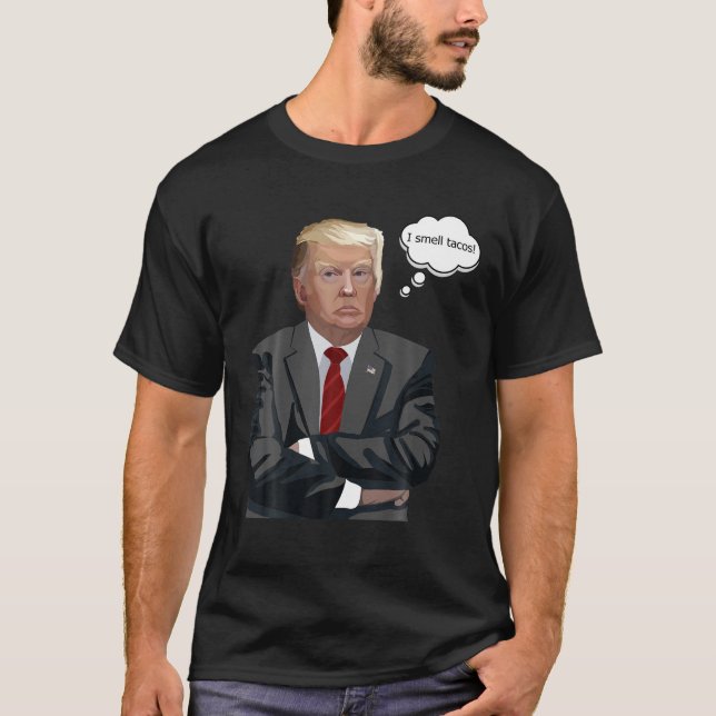 Camiseta Gracioso Taco Trump (Anverso)