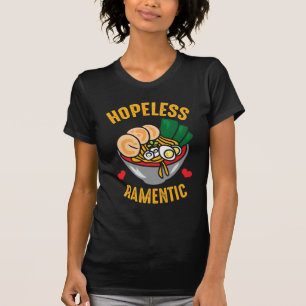 Camiseta Gracioso tallarines de Ramen Pun Romántico amante