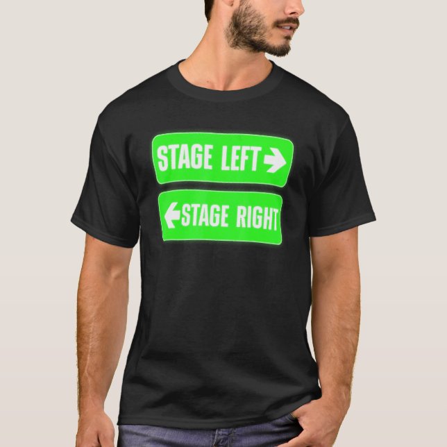Camiseta Gracioso Teatro De Arte Dramático Para Hombres Bro (Anverso)
