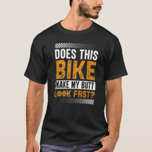 Camiseta Gracioso Tee De Bicicleta - ¿Esta Bicicleta Me Hac