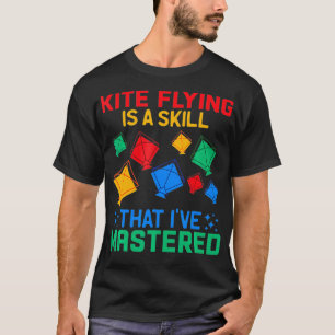 Camiseta Gracioso Tee Volador De Cometas Para Amantes De Co