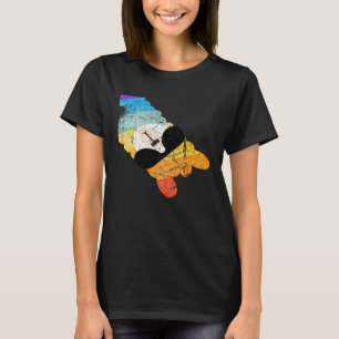 Camiseta Gracioso tema de la alpaca de los años 8070