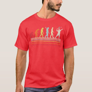 Camiseta Gracioso Tennis Shirt Estilo Retro