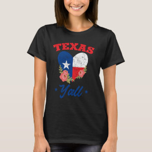 Camiseta Gracioso Texas Lone Star State Texas Y'all