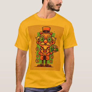 Camiseta Gracioso tío Personalizado Scrooge T-Shirt"