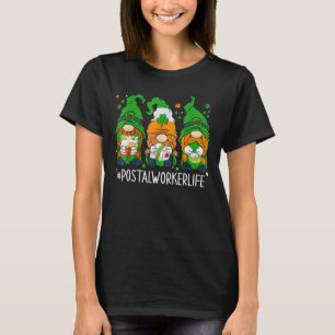 Camiseta Gracioso trabajador postal Life Gnomes Happy St Pa