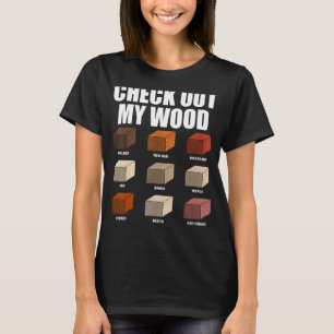 Camiseta Gracioso Trabajo De Madera Para Hombres Papito Car
