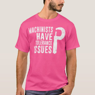 Camiseta Gracioso Trabajo De Maquinista Para El Ingeniero M