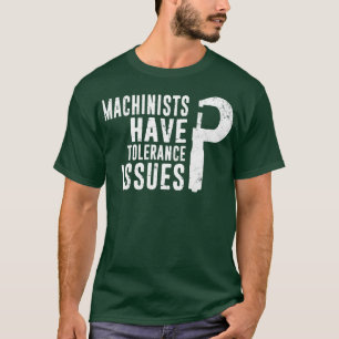 Camiseta Gracioso Trabajo De Maquinista Para El Ingeniero M