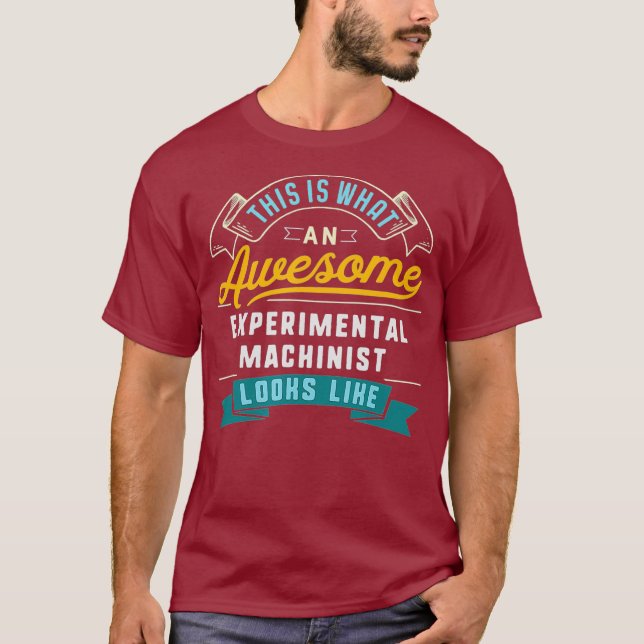 Camiseta Gracioso trabajo de mecánico experimental (Anverso)