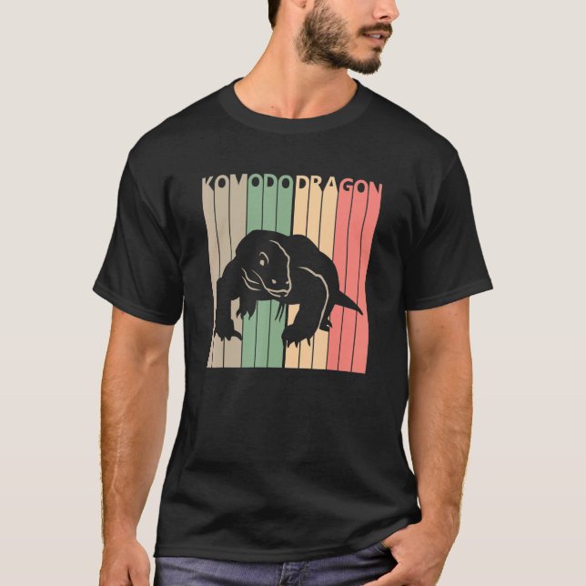 Camiseta Gracioso traje de dragón de Komodo (Anverso)