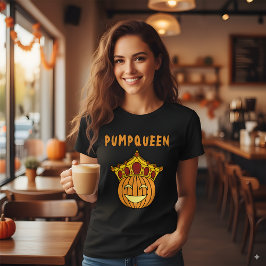 Camiseta Gracioso traje de halloween de la pareja de un pom