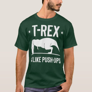 Camiseta Gracioso TRe No Me Gusta Empujar Ups Calcular Humo